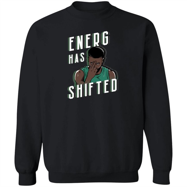Barstool Sports Merchandise Energy Has Shifted Tee Shirt Boston Basketball Energy Has Shifted Tee Shirt Barstool Sports Merchandise Boston Basketball