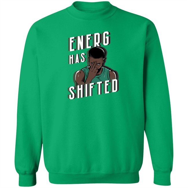 Barstool Sports Merchandise Energy Has Shifted Tee Shirt Boston Basketball Energy Has Shifted Tee Shirt Barstool Sports Merchandise Boston Basketball