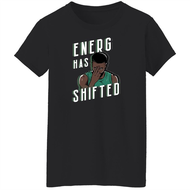 Barstool Sports Merchandise Energy Has Shifted Tee Shirt Boston Basketball Boston Basketball Energy Has Shifted Tee Shirt Barstool Sports Merchandise