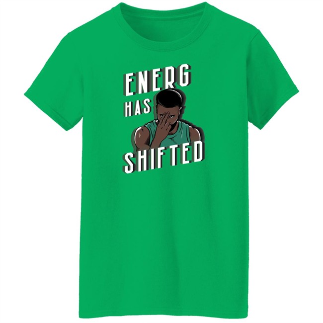 Barstool Sports Merchandise Energy Has Shifted Tee Shirt Boston Basketball Barstool Sports Merchandise Boston Basketball Energy Has Shifted Tee Shirt
