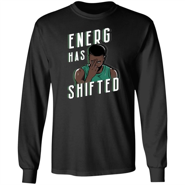 Barstool Sports Merchandise Energy Has Shifted Tee Shirt Boston Basketball Boston Basketball Energy Has Shifted Tee Shirt Barstool Sports Merchandise
