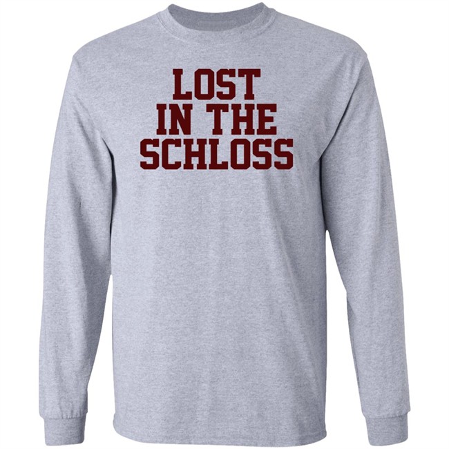 Lost In The Schloss Tee Shirt Barstool Sports Barstool U Merchandise
