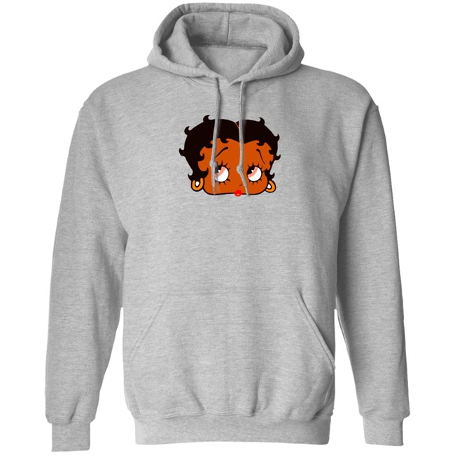 Grey Betty Boop Hoodie Nyocho Studio