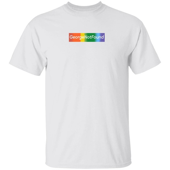 Shop Gnf Georgenotfound Merch George Rainbow Printed Hoodie, Limited Edition