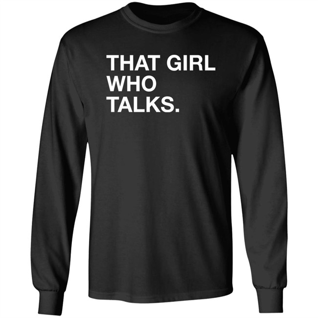 Taylor McGregor That Girl Who Talks Shirt Obvious Shirts