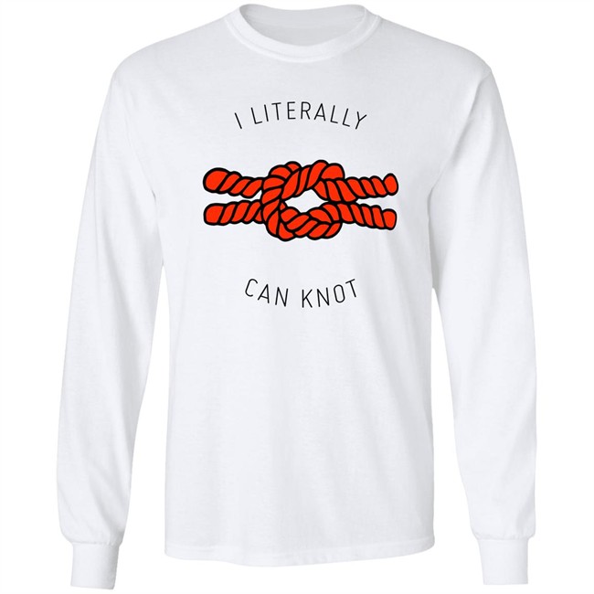 Zero The Husky I Literally Can Knot Shirt Arrow Nsfw Blfc