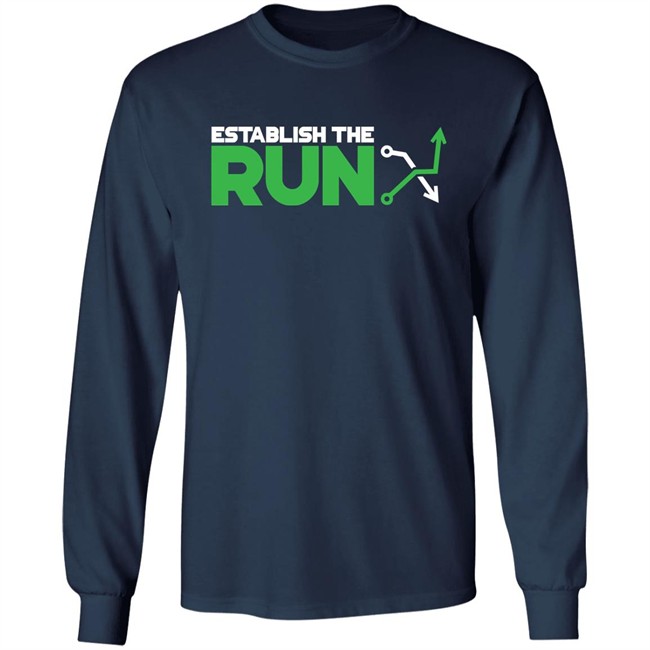 Establish The Run Shirt Adam Levitan Adam Levitan Establish The Run Shirt