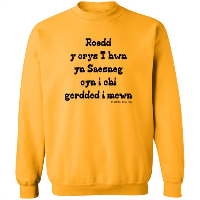 Roedd Y Crys T Hwn Yn Saesneg Cyn I Ti Gerdded I Mewn Erin Pyle Shirt Craig Allman Roedd Y Crys T Hwn Yn Saesneg Cyn I Ti Gerdded I Mewn Erin Pyle Shirt Craig Allman