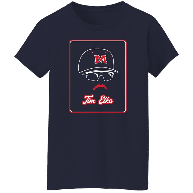 Sec Network Ole Miss Baseball Tim Elko T Shirt Ole Miss Baseball Tim Elko T Shirt Sec Network
