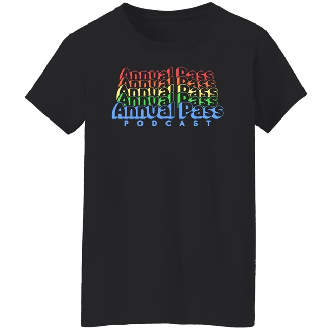 Annual Pass Pride Stack Shirt Dave Cobb Annual Pass Jack Pattillo Geoff Ramsey Rooster Teeth Merch Dave Cobb Annual Pass Jack Pattillo Geoff Ramsey Rooster Teeth Merch Annual Pass Pride Stack Shirt