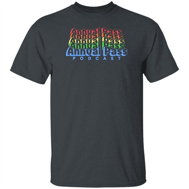 Annual Pass Pride Stack Shirt Dave Cobb Annual Pass Jack Pattillo Geoff Ramsey Rooster Teeth Merch Dave Cobb Annual Pass Jack Pattillo Geoff Ramsey Annual Pass Pride Stack Shirt Rooster Teeth Merch