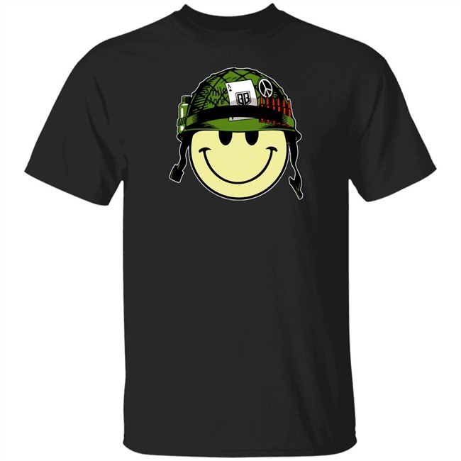 Mike B Bunker Branding Smile More Merch Roman Atwood Smiley Shirt