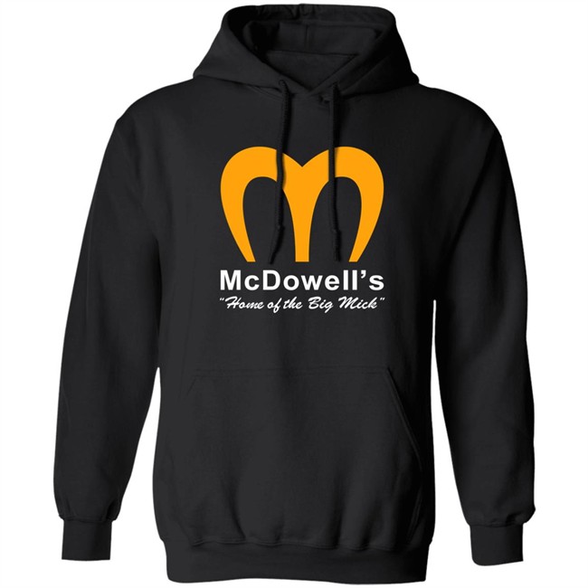 Super 70S Sports Store McDowell's Home Of The Big Mick Shirt Super 70S Sports Store McDowell's Home Of The Big Mick Shirt