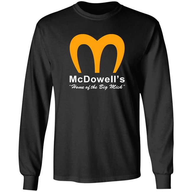 Super 70S Sports Store McDowell's Home Of The Big Mick Shirt McDowell's Home Of The Big Mick Shirt Super 70S Sports Store