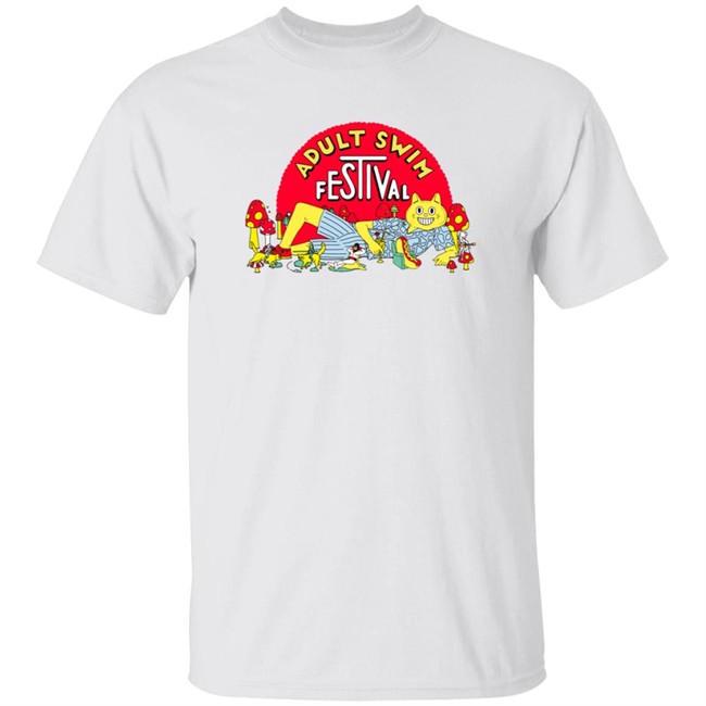 Adult Swim Merch Adult Swim Festival T Shirt