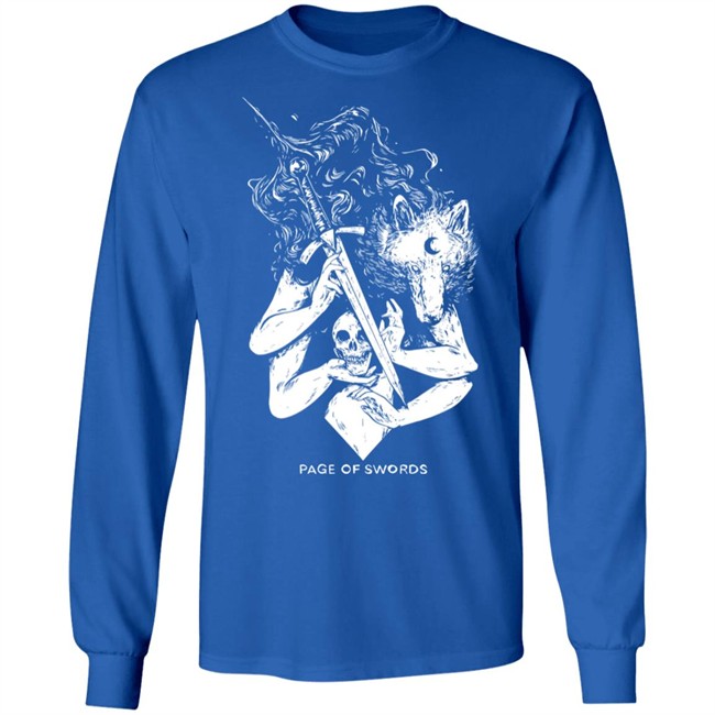 Wolf Skull Jack Store Fenrir Furry Page Of Swords Shirt Wolf Skull Jack Store Fenrir Furry Page Of Swords Shirt