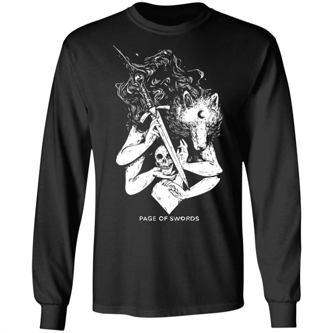 Wolf Skull Jack Store Fenrir Furry Page Of Swords Shirt Wolf Skull Jack Store Page Of Swords Shirt Fenrir Furry