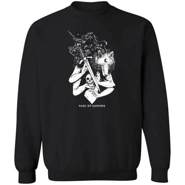 Wolf Skull Jack Store Fenrir Furry Page Of Swords Shirt Fenrir Furry Wolf Skull Jack Store Page Of Swords Shirt