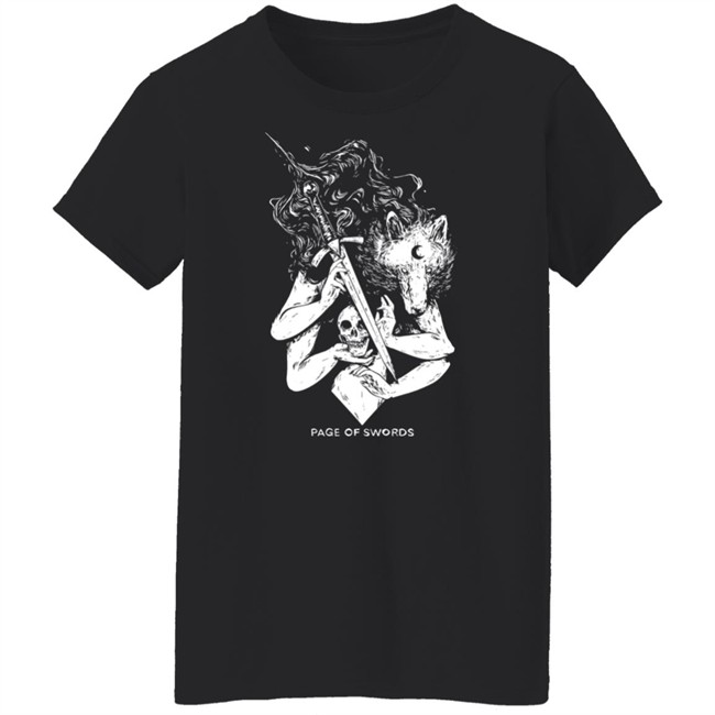 Wolf Skull Jack Store Fenrir Furry Page Of Swords Shirt Page Of Swords Shirt Wolf Skull Jack Store Fenrir Furry