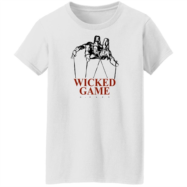 Wicked Game Tee Shirt G Eazy Merch Wicked Game Tee Shirt G Eazy Merch