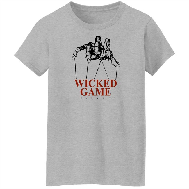 Wicked Game Tee Shirt G Eazy Merch Wicked Game Tee Shirt G Eazy Merch