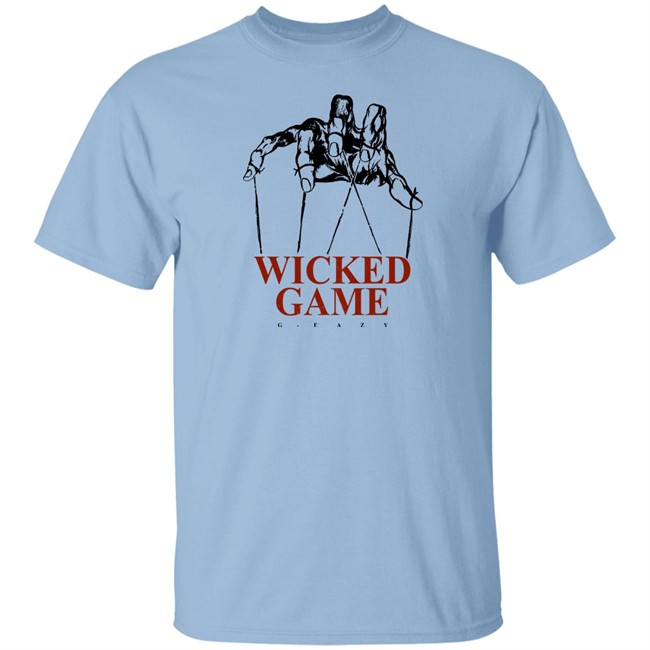Wicked Game Tee Shirt G Eazy Merch G Eazy Merch Wicked Game Tee Shirt