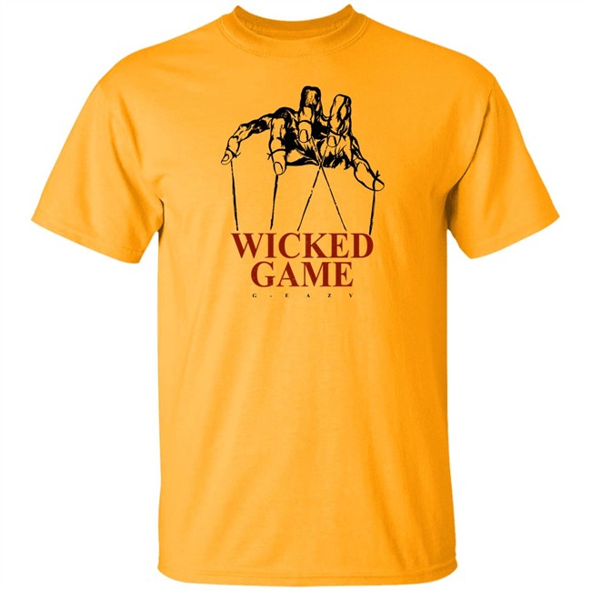 Wicked Game Tee Shirt G Eazy Merch G Eazy Merch Wicked Game Tee Shirt
