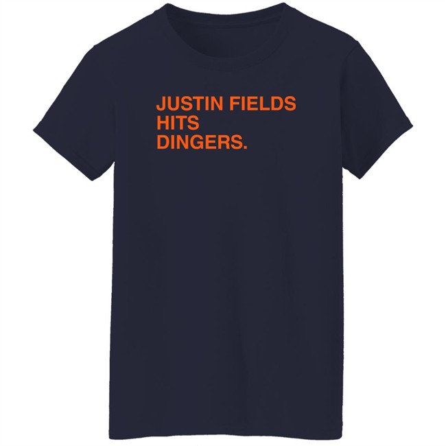 Justin Fields Hits Dingers Shirt Obvious Shirts Merch Obvious Shirts Merch Justin Fields Hits Dingers Shirt