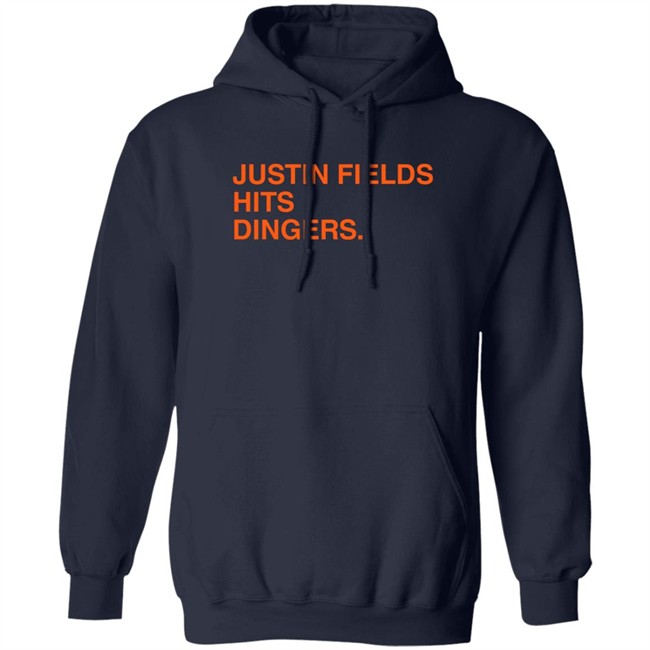 Justin Fields Hits Dingers Shirt Obvious Shirts Merch Obvious Shirts Merch Justin Fields Hits Dingers Shirt