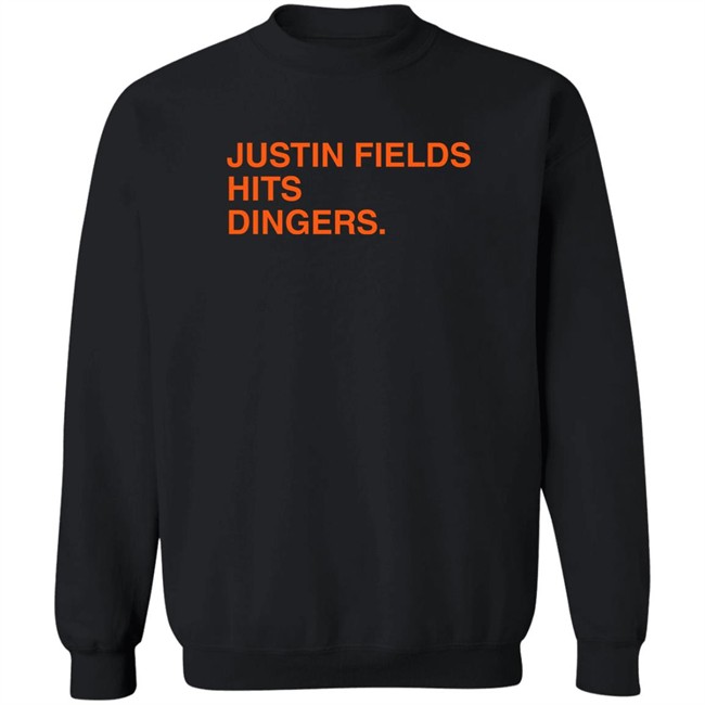 Justin Fields Hits Dingers Shirt Obvious Shirts Merch Obvious Shirts Merch Justin Fields Hits Dingers Shirt