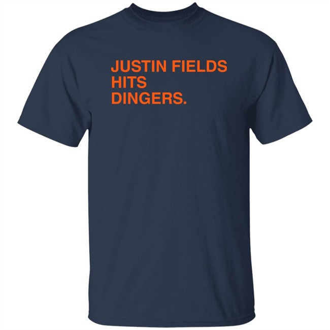 Justin Fields Hits Dingers Shirt Obvious Shirts Merch Justin Fields Hits Dingers Shirt Obvious Shirts Merch
