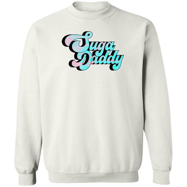 Suga Sean Suga Daddy White Tee Shirt Suga Sean Merch Suga Sean Suga Daddy White Tee Shirt Suga Sean Merch