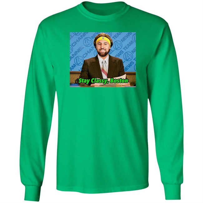 Tony Clements Stay Classy Boston Shirt Klay Thompson