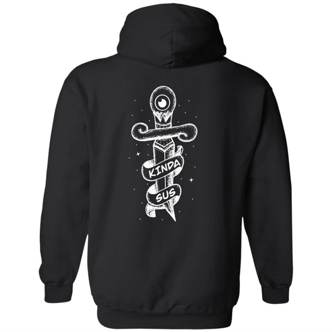 Jacksepticeye Merch Kinda Sus Hoodie