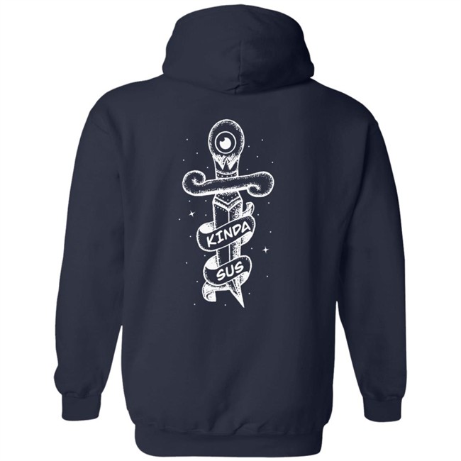 Jacksepticeye Merch Kinda Sus Hoodie Jacksepticeye Merch Kinda Sus Hoodie