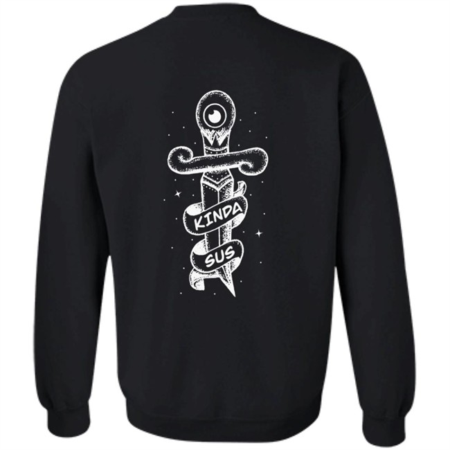 Jacksepticeye Merch Kinda Sus Hoodie Jacksepticeye Merch Kinda Sus Hoodie