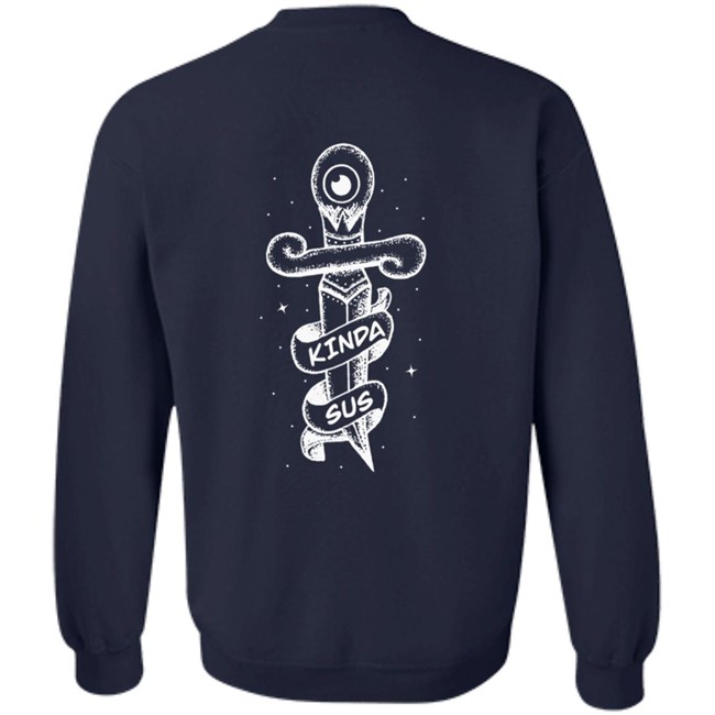 Jacksepticeye Merch Kinda Sus Hoodie Jacksepticeye Merch Kinda Sus Hoodie
