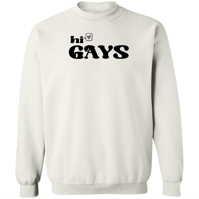 Chrissy Chlapecka Merchandise Chrissy Hi Gays Tee Shirt
