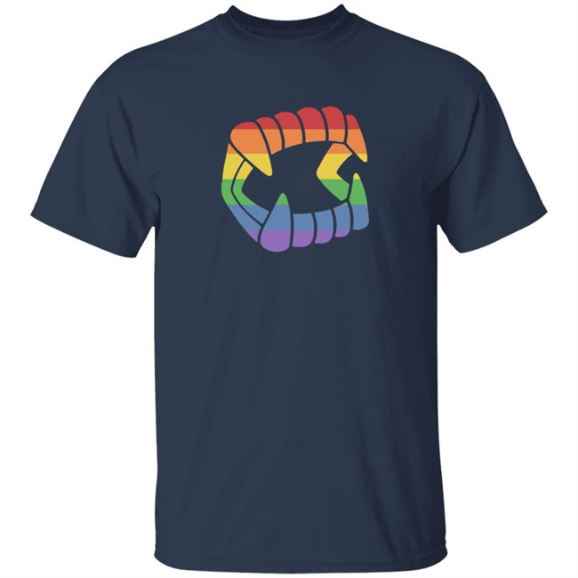Rainbow Chompers Tee Shirt Creepy Co Rainbow Chompers Tee Shirt Creepy Co