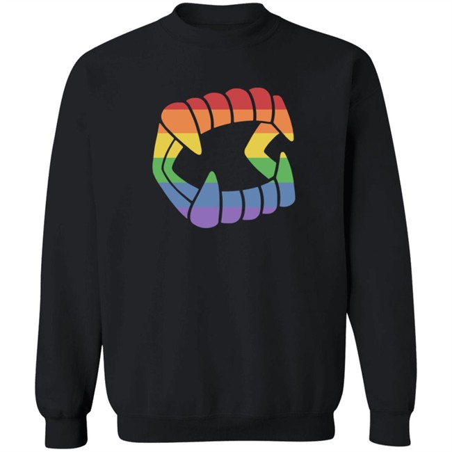 Rainbow Chompers Tee Shirt Creepy Co Rainbow Chompers Tee Shirt Creepy Co