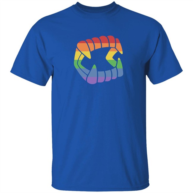 Rainbow Chompers Tee Shirt Creepy Co Rainbow Chompers Tee Shirt Creepy Co