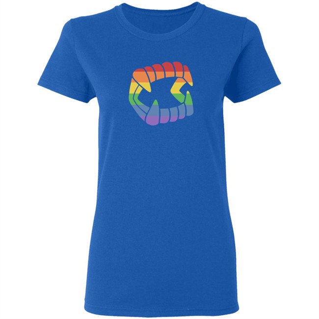 Rainbow Chompers Tee Shirt Creepy Co Rainbow Chompers Tee Shirt Creepy Co