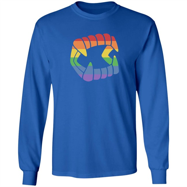 Rainbow Chompers Tee Shirt Creepy Co Rainbow Chompers Tee Shirt Creepy Co