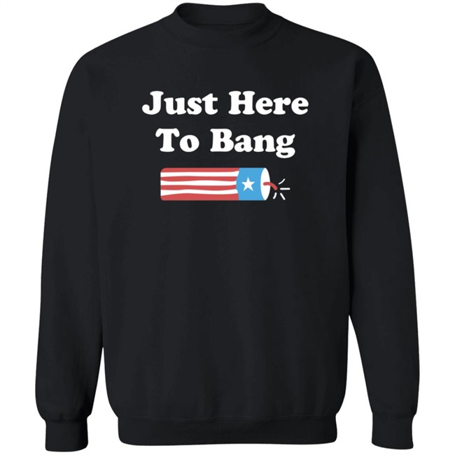 Just Here To Bang T Shirt Just Here To Bang T Shirt