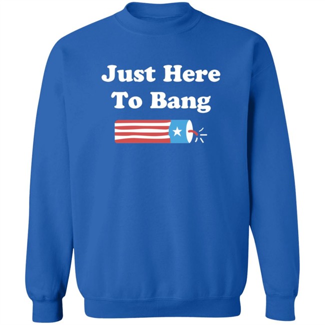 Just Here To Bang T Shirt Just Here To Bang T Shirt