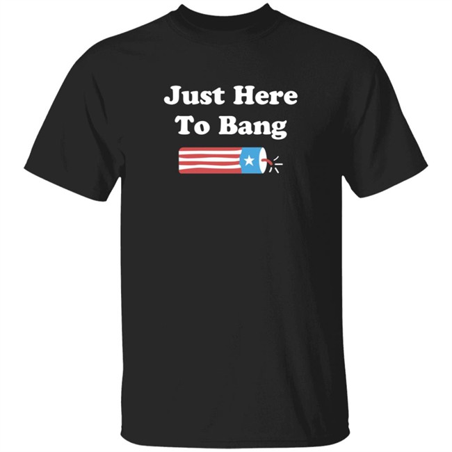 Just Here To Bang T Shirt Just Here To Bang T Shirt