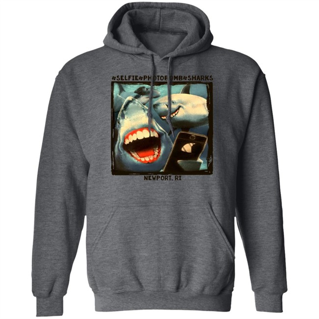 Selfie Photobomb Sharks Newport Shirt Myownnovember