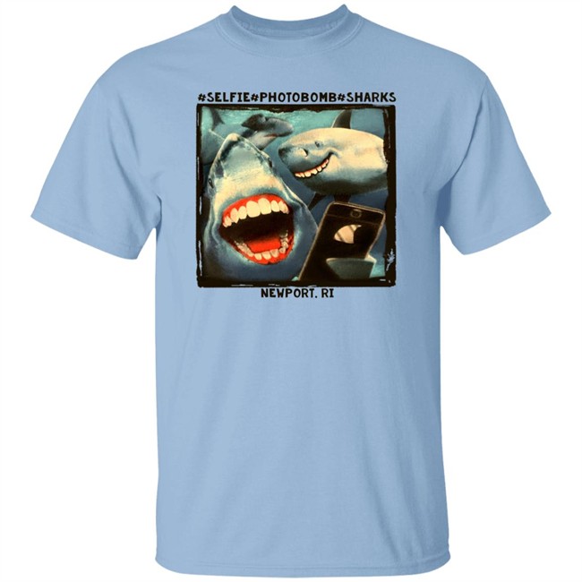 Myownnovember Selfie Photobomb Sharks Newport Shirt Myownnovember Selfie Photobomb Sharks Newport Shirt