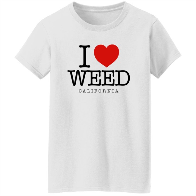 I Love Weed California Shirt I Heart Weed California Svdden Death Svdden Death I Heart Weed California I Love Weed California Shirt