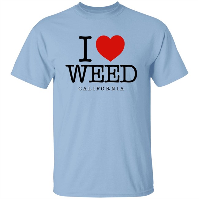 I Love Weed California Shirt I Heart Weed California Svdden Death I Heart Weed California I Love Weed California Shirt Svdden Death